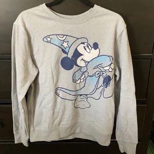 NWT Mickey Sorcerer Sweatshirt 🐭 ✨ 💙